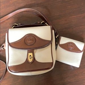 Vintage Dooney & Bourke leather purse and wallet